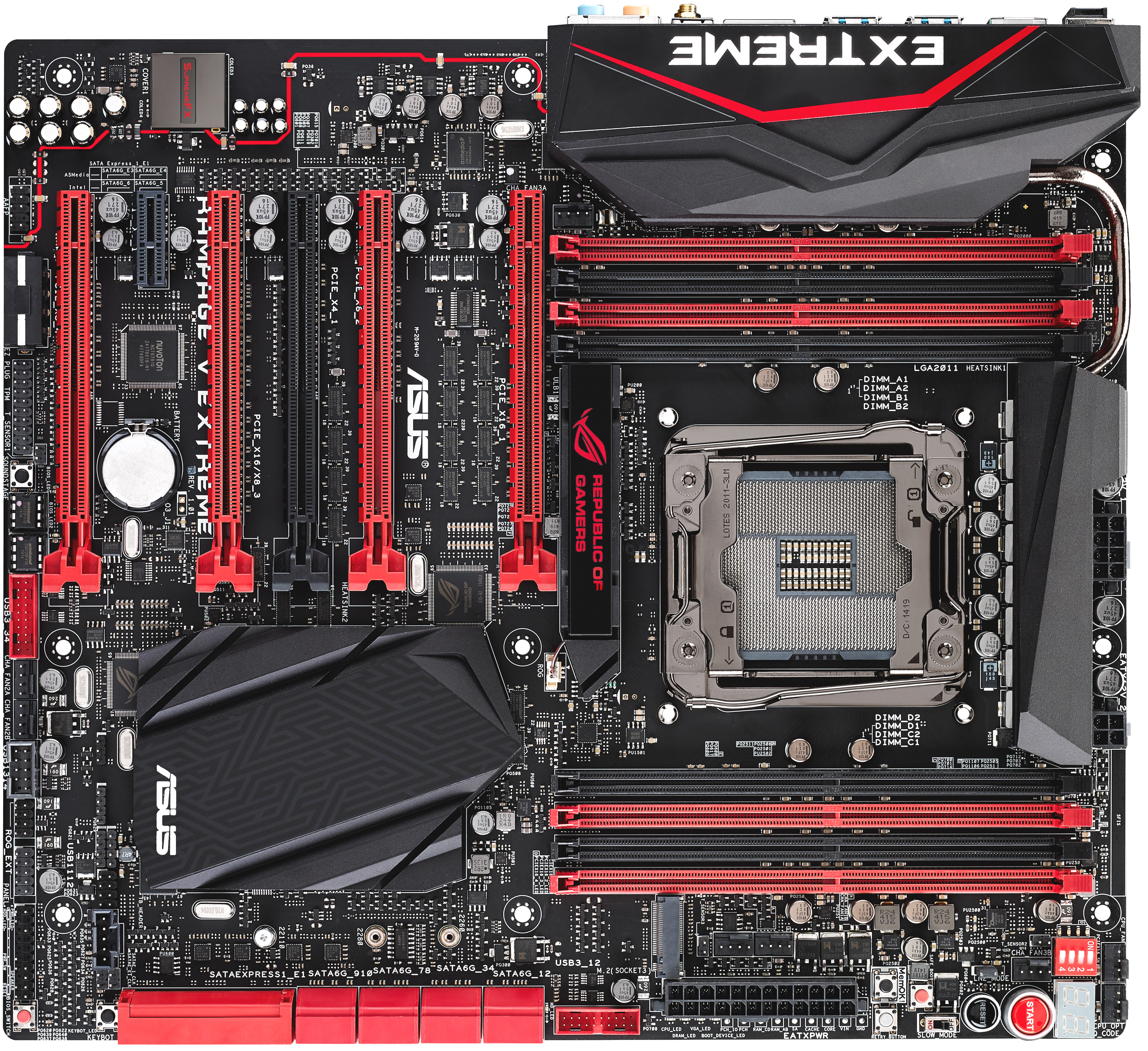 Asus Rampage V Extreme: Nejlepší deska pro Haswell-E