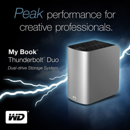 My Book od Western Digital přináší rozhraní Thunderbolt