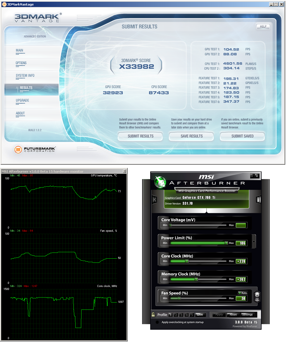 Preview GeForce GTX 780 Ti (taktování)