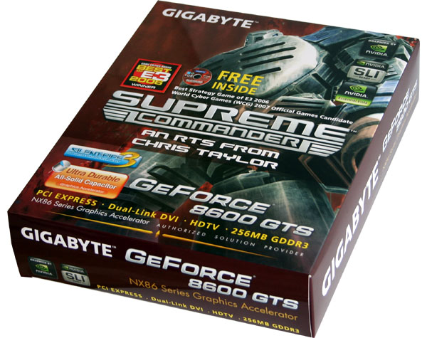 Gigabyte GeForce 8600GTS/GT - pasivní chlazení letí