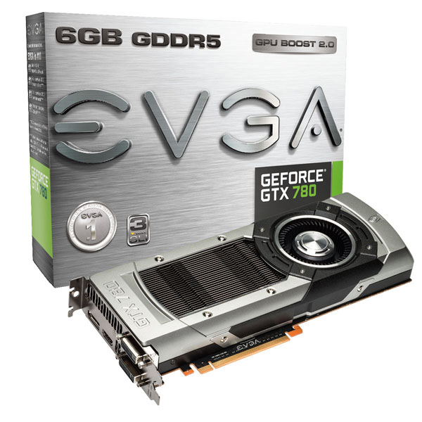 EVGA oznámila vydání dvou grafických karet GeForce GTX 780 se 6 GB pamětí