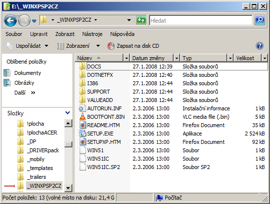Windows XP is not dead - instalačka s DriverPacks