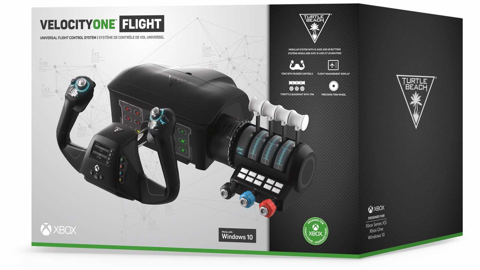 Turtle Beach VelocityOne Flight: berany pro velká letadla