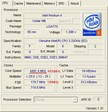 Nový Celeron D na 4.5GHz - Velociraptor Intelu?