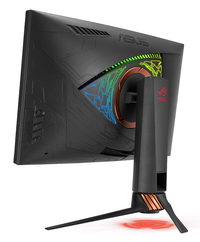 ASUS ROG PG27VQ: zakřivené TN s G-SYNC a RGB LED