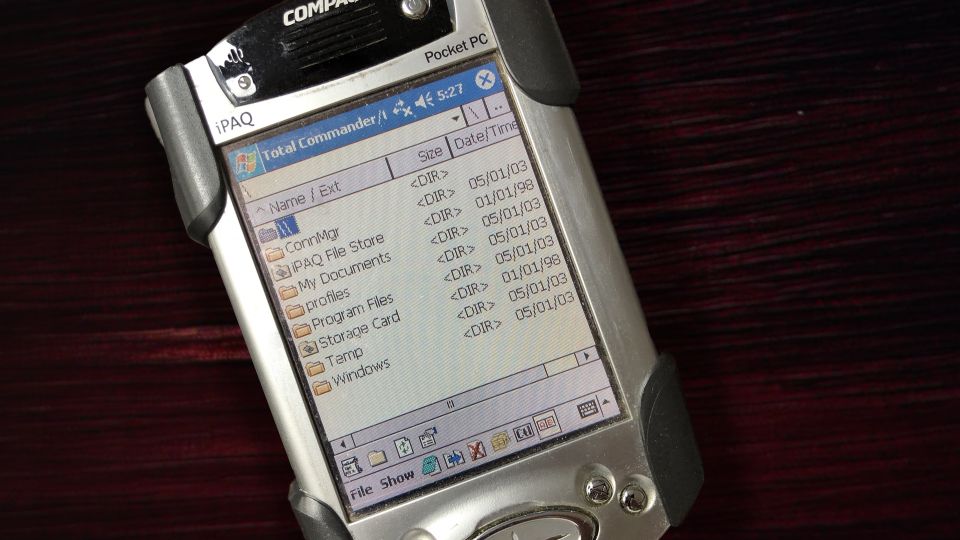 Vzpomínka na PDA Compaq iPAQ 3970