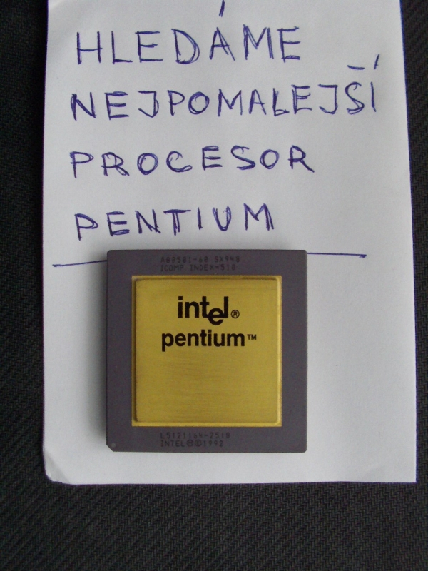 Našli jsme nejpomalejší CPU – vyhlášení soutěže