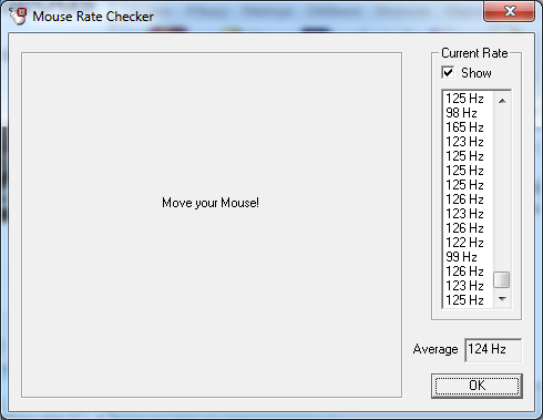 Průměrná odezva myši je klasických 124Hz. Pro kancelářské účely ale bohatě stačí.