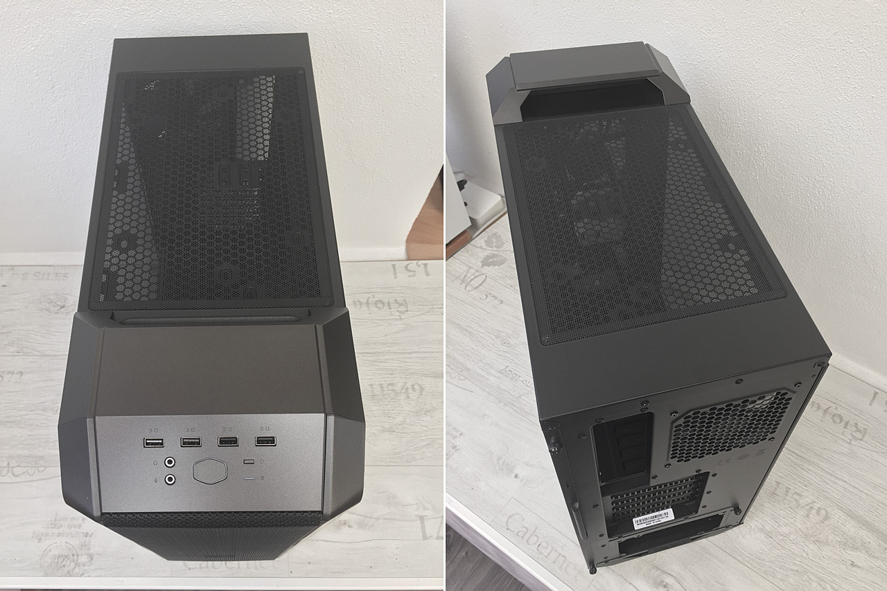 Cooler Master MasterCase H500 ARGB – nejnižší HAF