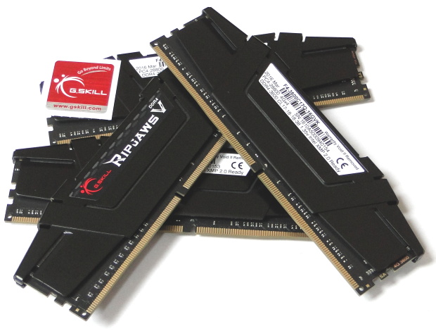 G.Skill Ripjaws V DDR4-3600 16GB (4 × 4GB) kit v testu