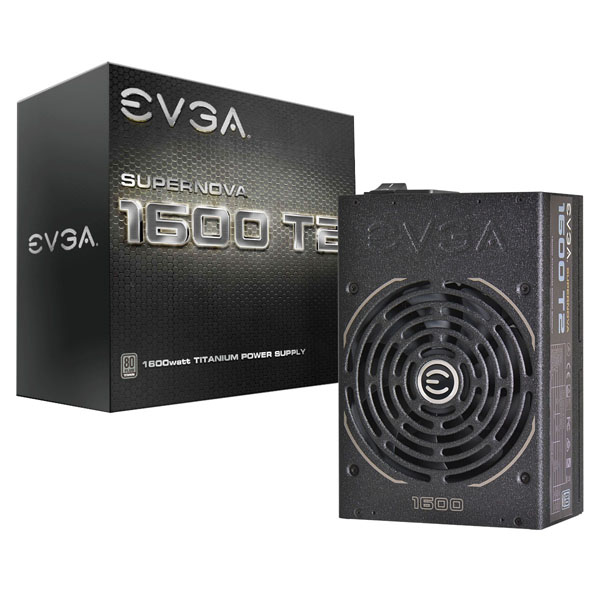 EVGA Supernova 1600 T2: nový napájecí zdroj s výkonem 1600 W a certifikací 80 PLUS Titanium