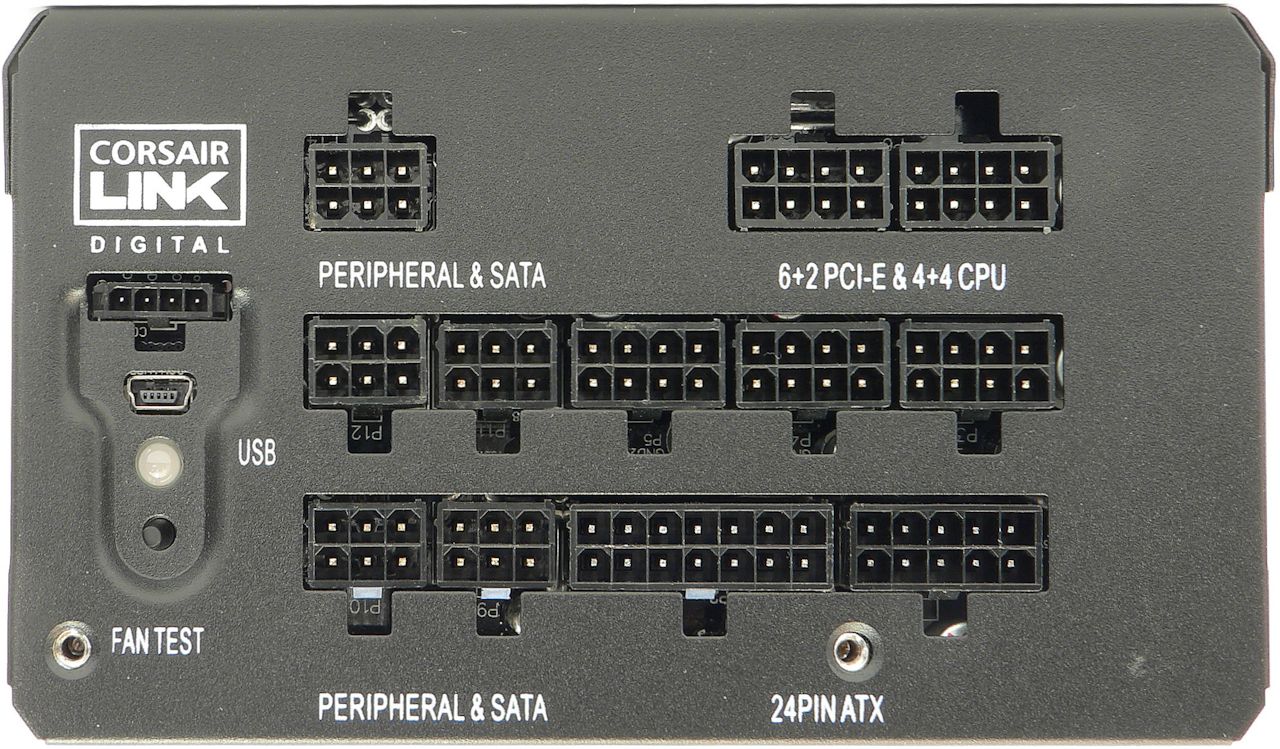 Test zdroje Corsair HX750i: platinový základ řady RMi 