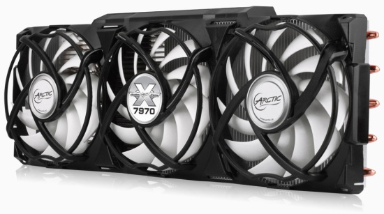 Arctic připravuje Accelero Xtreme pro Radeon HD 7970: uchladí ho, aniž se zapotí