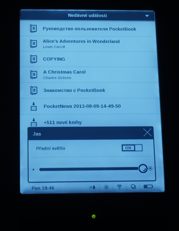 PocketBook Touch Lux – návrat klasiky s nasvíceným displejem