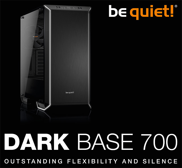 be quiet! Dark Base 700 – luxus v černém s RGB šperkem