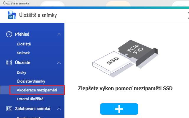 Použití 128-256 GB SSD disku pro zrychlení jiného (většího) disku