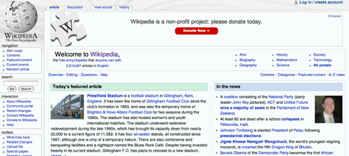 Knol vs Wikipedia - kdo s koho?