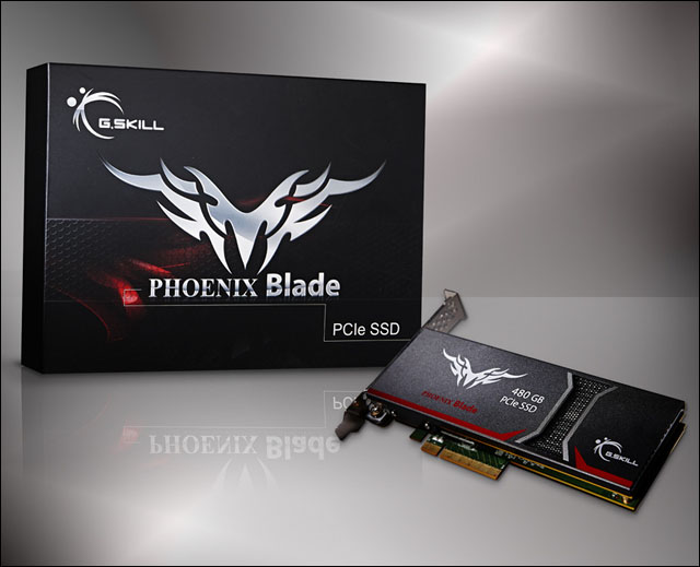 G.Skill Phoenix Blade: PCIe SSD s kapacitou 480 GB a rychlostí až 2000 MB/s