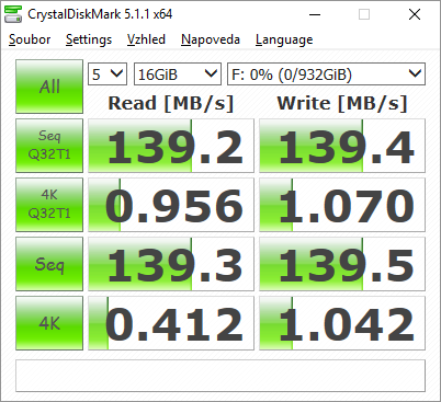 Velký srovnávací test 1TB externích disků pro USB 3.0