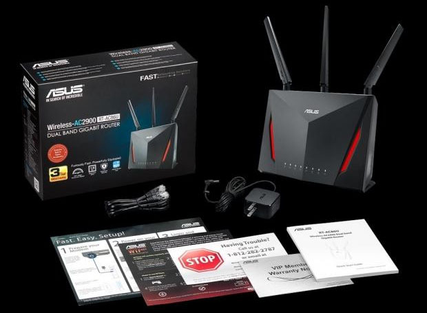 Asus RT-AC86U: nový dual-band router pro hráče s MU-MIMO s rychlostí až 2916 Mb/s