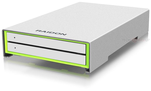 RAIDON Runner R2420-B3: externí dok pro dva 2,5 palcové pevné disky s možností RAID