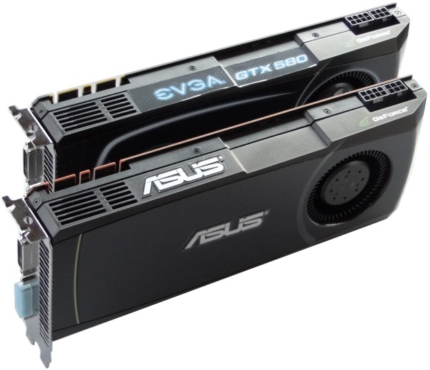 ASUS a EVGA GeForce GTX 580 – Výkon v zapojení SLI a Tri-SLI