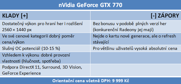 nVidia GeForce GTX 770 aneb „GTX 680 OC za desítku“