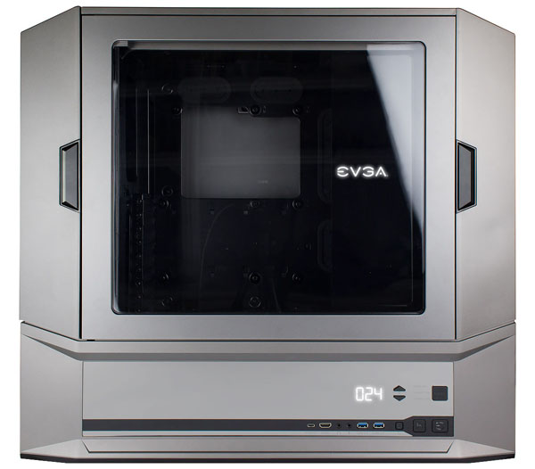 EVGA DG-8: prostorný full-tower pro nadšence s bočnicí vpředu