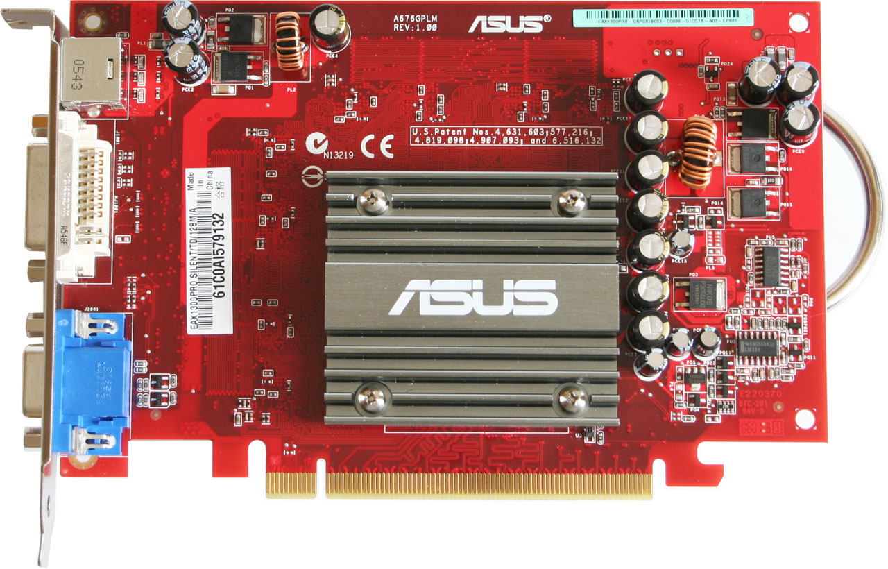 Bleskovka:Pasivně chlazený Asus Radeon X1300Pro