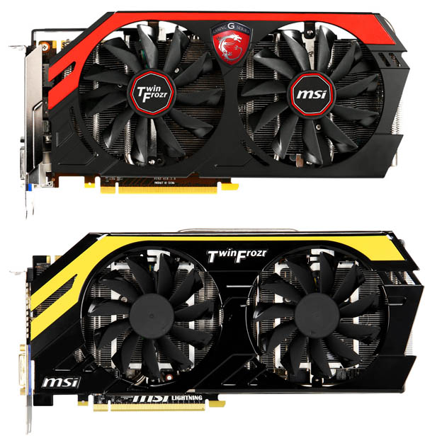 Přehled grafických karet GeForce GTX 770 různých značek