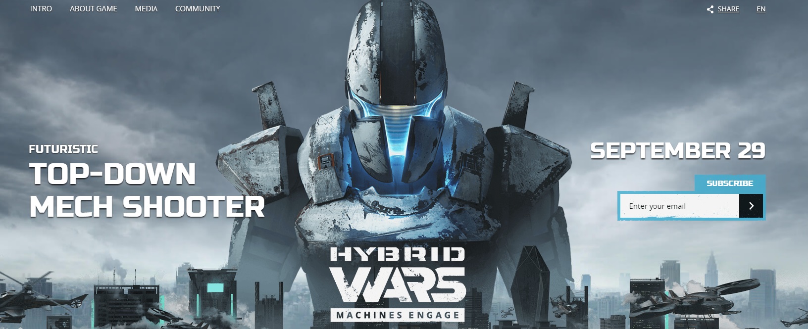 Futuristická střílečka Hybrid Wars se objeví na konci září