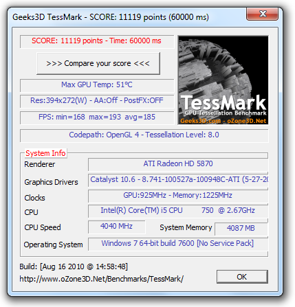 TessMark: Kladivo na grafické karty