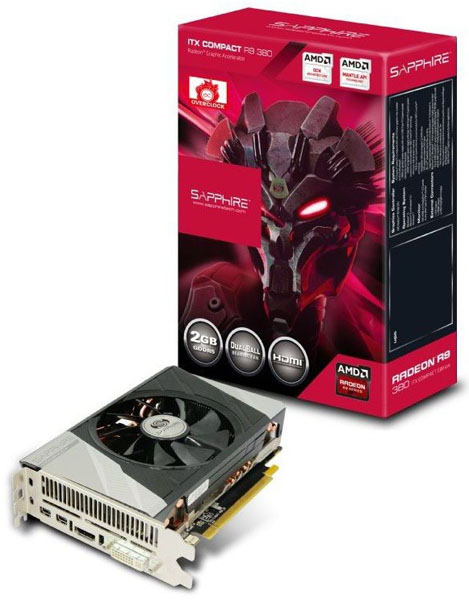 Sapphire zmenšil grafiku Radeon R9 380 na délku 171 mm