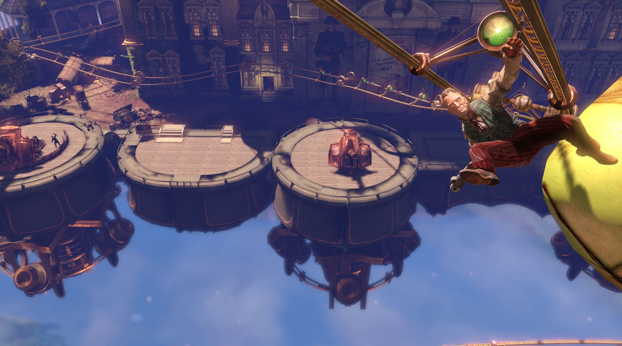 BioShock Infinite: futuristická řežba v létajícím městě jako z pera Julese Verna