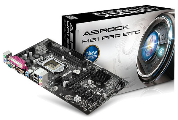 ASRock uvádí na trh dvě základní desky určené k Bitcoin dolování