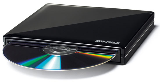 Buffalo uvádí novou externí DVD mechaniku - stvořena pro Váš netbook