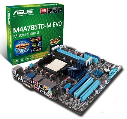 Série Asus M4A785D v prodeji