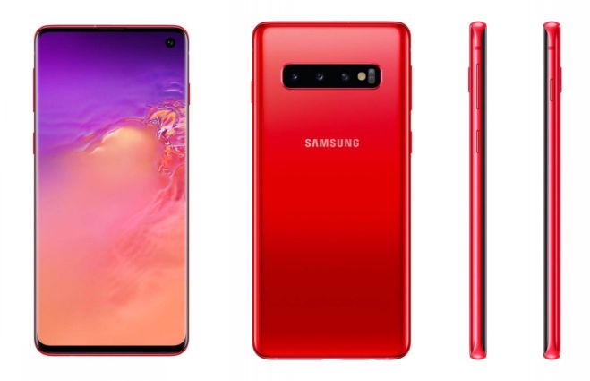 Samsung uvádí do prodeje Galaxy S10(+) v barvě Cardinal Red