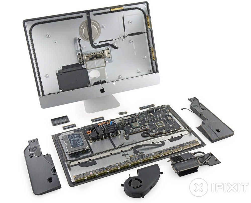 Takhle vypadá nový iMac s 5K Retina displejem zevnitř