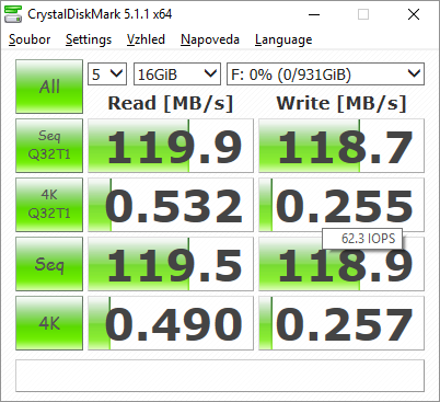 Velký srovnávací test 1TB externích disků pro USB 3.0