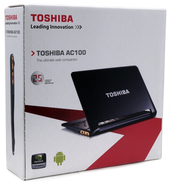 Toshiba AC100 – androidový netbook za fantastickou cenu