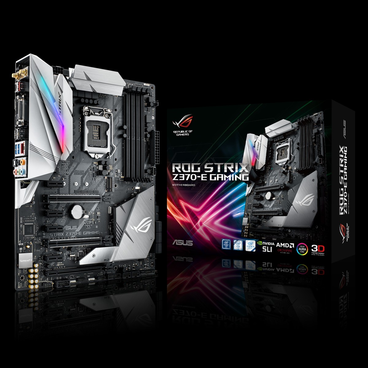 Představeny byly základní desky Asus ROG Maximus X a Strix Z370