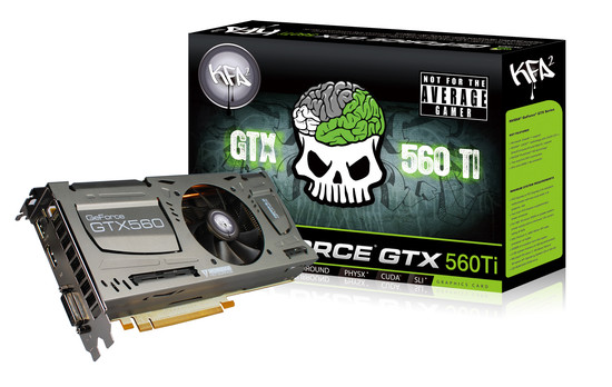 KFA2 chystá dvě nereferenční GeForce GTX 560 Ti