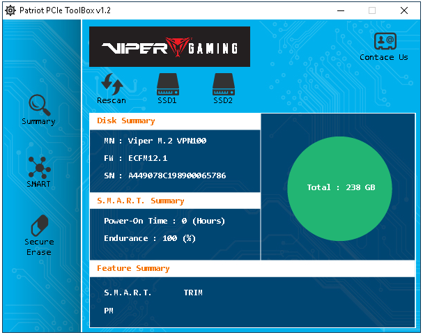 Test Viper VPN100 256GB: Další TLC SSD pro M.2 (+ soutěž)