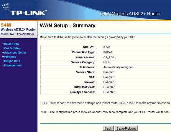 TP-LINK TD-W8900GB: ADSL2+ modem, router a WiFi v jednom