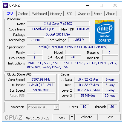 Intel Core i7-6950X: 10jádrové monstrum pro highendové PC