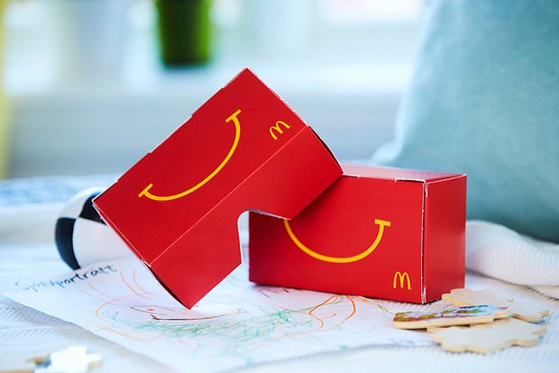 Happy Goggles: Kupte si Happy Meal a máte Google Cardboard