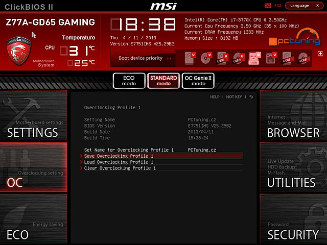 MSI Gaming – dvě základní desky s Intel Z77 pro hráče