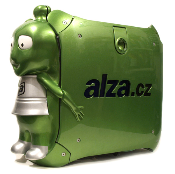 Projekt G3@Alza – skříň se zeleným ufounem na míru!