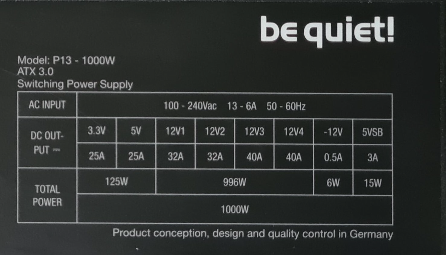 be quiet! Dark Power 13: Test moderního 1000W zdroje